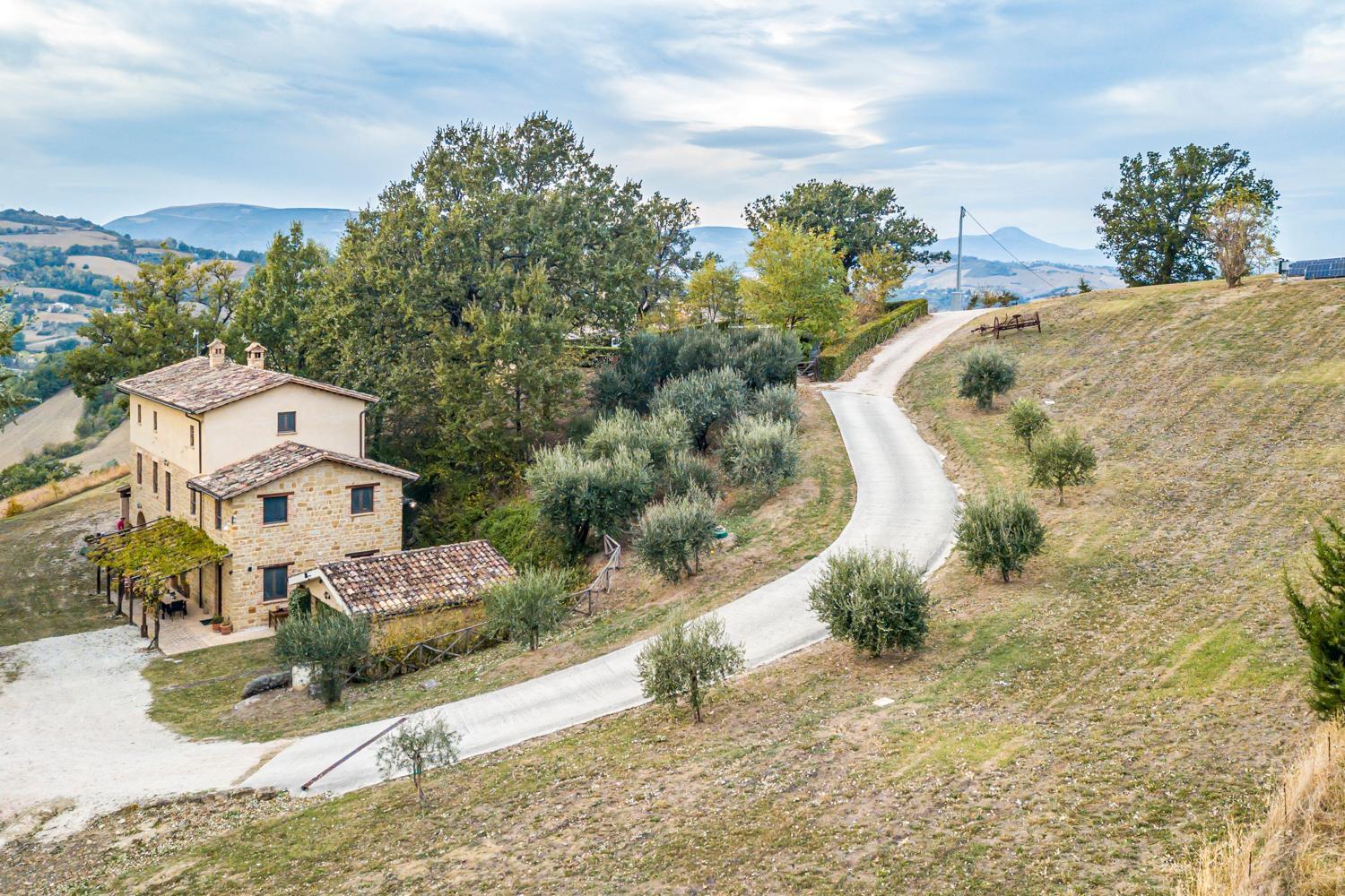 Casa Fiastrone Vila San Ginesio Exterior foto