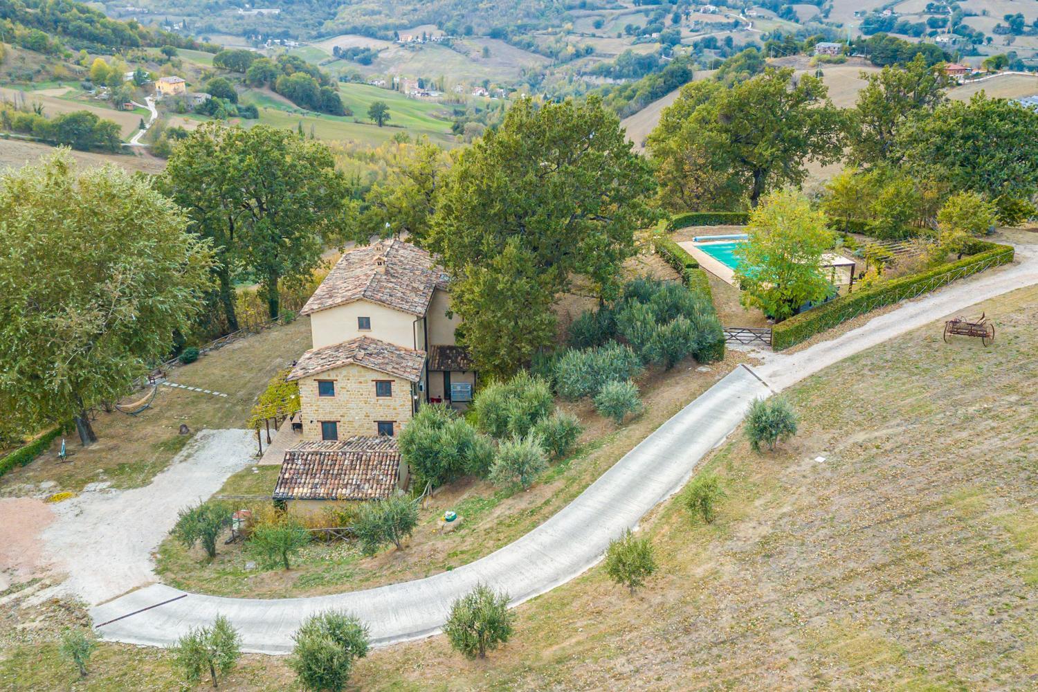 Casa Fiastrone Vila San Ginesio Exterior foto