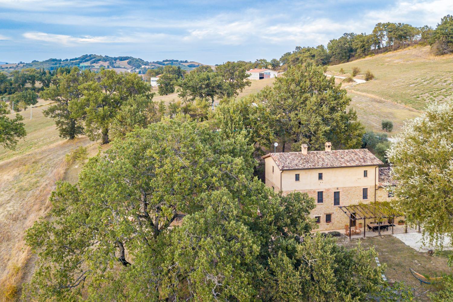 Casa Fiastrone Vila San Ginesio Exterior foto