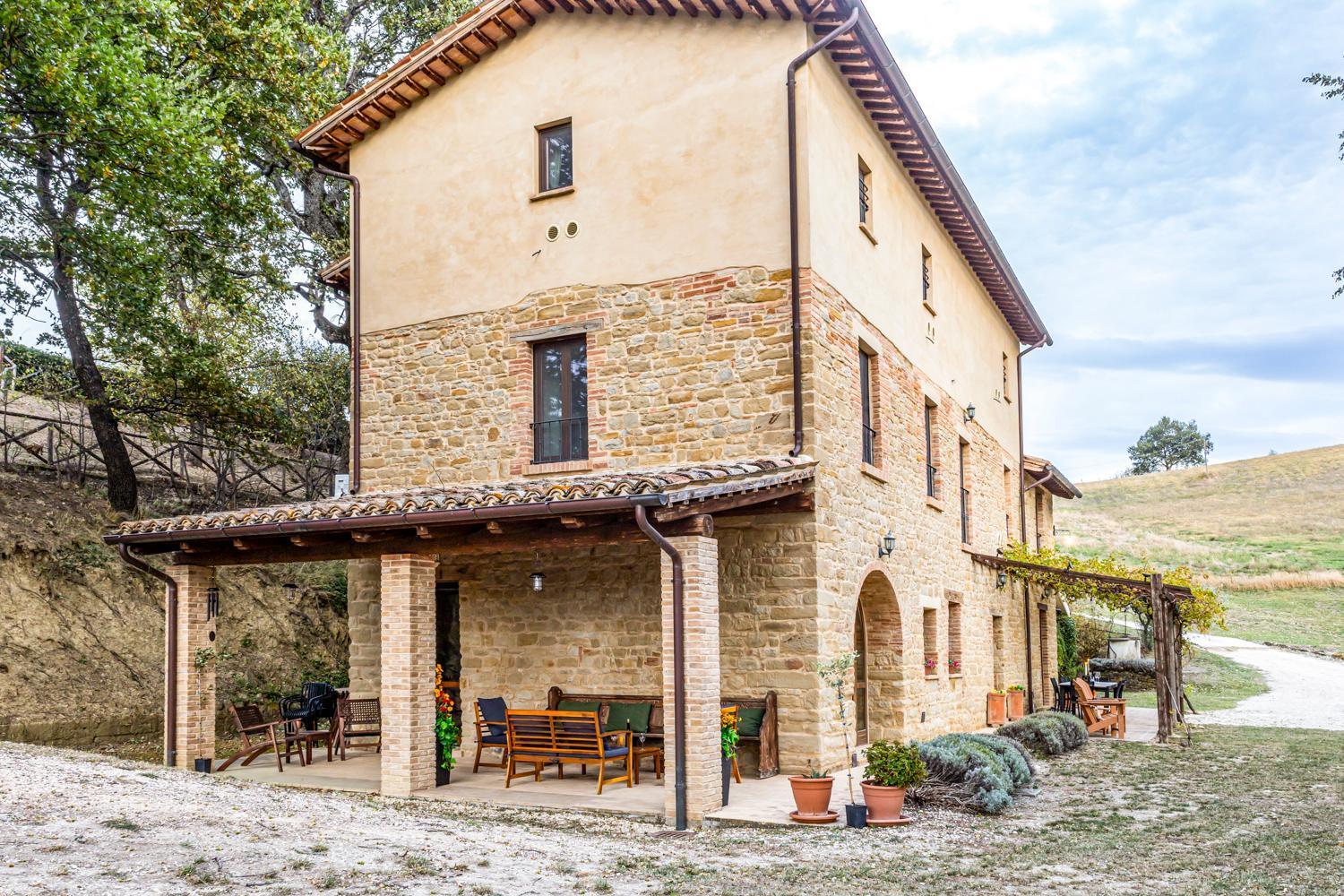 Casa Fiastrone Vila San Ginesio Exterior foto