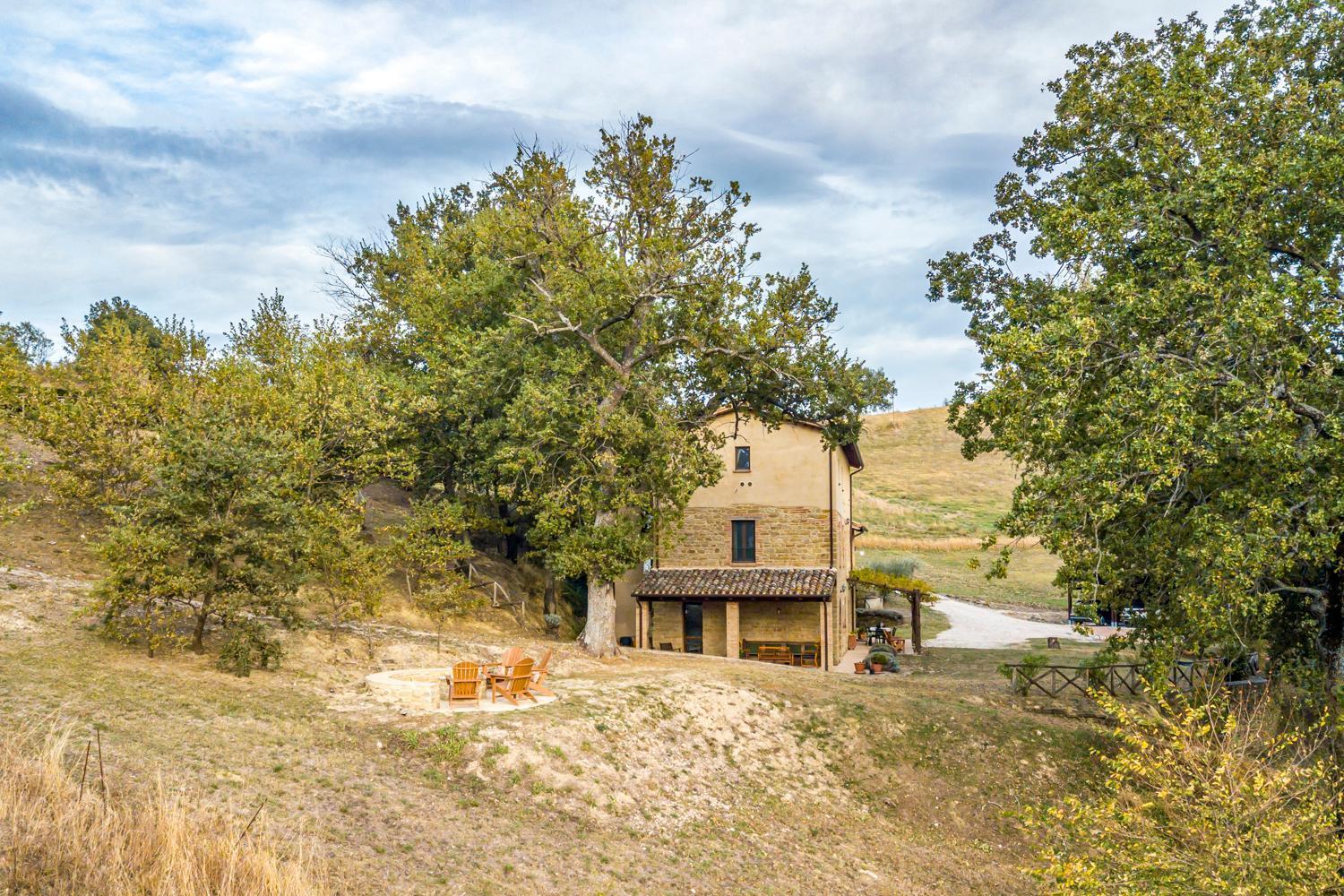 Casa Fiastrone Vila San Ginesio Exterior foto